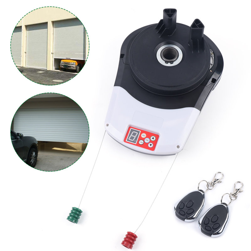 JOYDING Automatic Garage Door Opener Roller Remote Electronic Lift